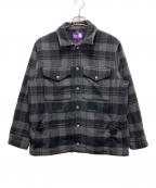 THE NORTHFACE PURPLELABELザ・ノースフェイス パープルレーベル）の古着「Wool Field CPO Jacket」｜ブラック