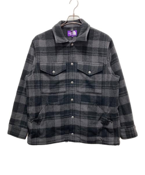 THE NORTHFACE PURPLELABEL（ザ・ノースフェイス パープルレーベル）THE NORTHFACE PURPLELABEL (ザ・ノースフェイス パープルレーベル) Wool Field CPO Jacket ブラック サイズ:Ｍの古着・服飾アイテム