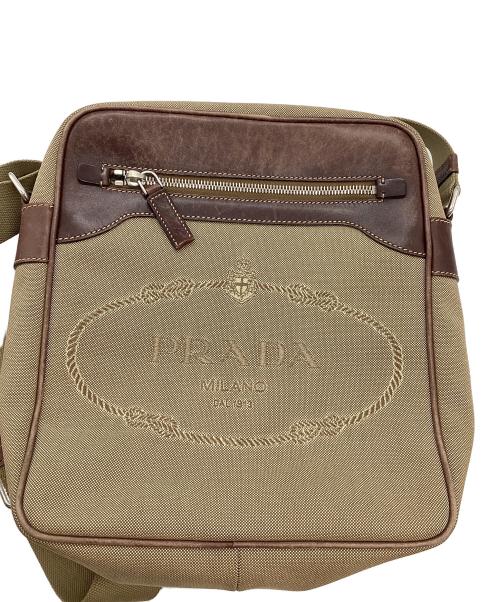 PRADA（プラダ）PRADA (プラダ) ロゴシャガードショルダーバッグの古着・服飾アイテム