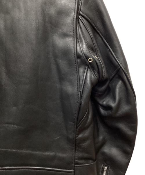Schott（ショット）Schott (ショット) 618 ダブルライダースジャケット ブラック サイズ:36の古着・服飾アイテム