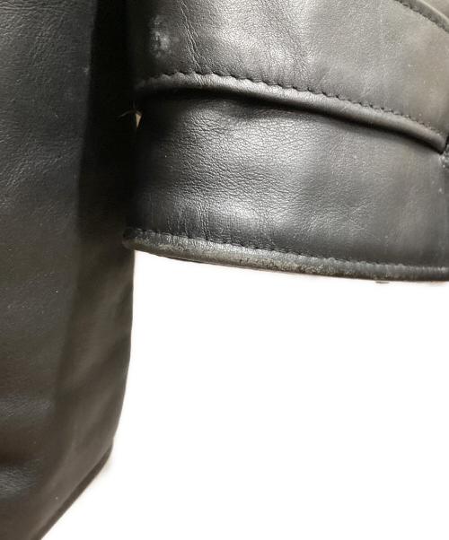 Schott（ショット）Schott (ショット) 618 ダブルライダースジャケット ブラック サイズ:36の古着・服飾アイテム