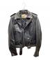 Schott（ショット）の古着「618 ダブルライダースジャケット」｜ブラック