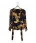 Vivienne Westwood RED LABEL (ヴィヴィアンウエストウッドレッドレーベル) 総柄長袖ブラウス ブラック サイズ:00：18000円