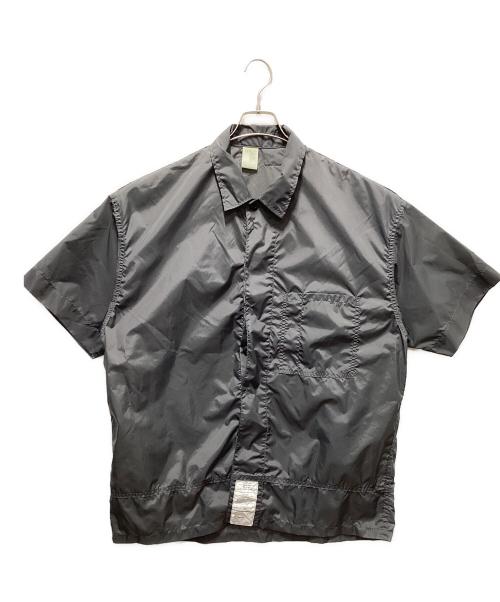N.HOOLYWOOD（エヌ ハリウッド）N.HOOLYWOOD (エヌ ハリウッド) HALF SLEEVE SHIRT グレー サイズ:Ｍの古着・服飾アイテム