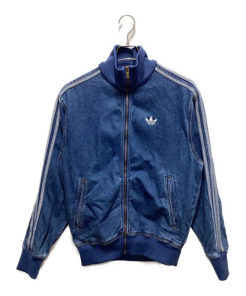adidas（アディダス）adidas (アディダス) アディカラー デニム ファイヤーバード トラックトップ インディゴ サイズ:Sの古着・服飾アイテム