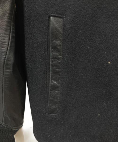 THE CRIMIE（ザ クライミー）THE CRIMIE (ザ クライミー) レザースタジャン ブラック サイズ:Sの古着・服飾アイテム