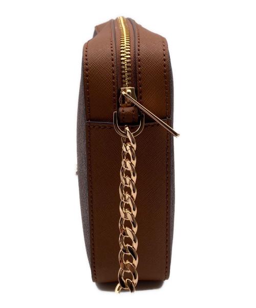 MICHAEL KORS（マイケルコース）MICHAEL KORS (マイケルコース) ジェット セット ショルダーバッグ ブラウンの古着・服飾アイテム