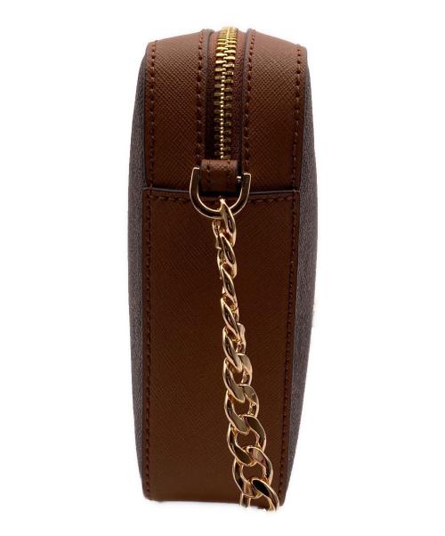 MICHAEL KORS（マイケルコース）MICHAEL KORS (マイケルコース) ジェット セット ショルダーバッグ ブラウンの古着・服飾アイテム