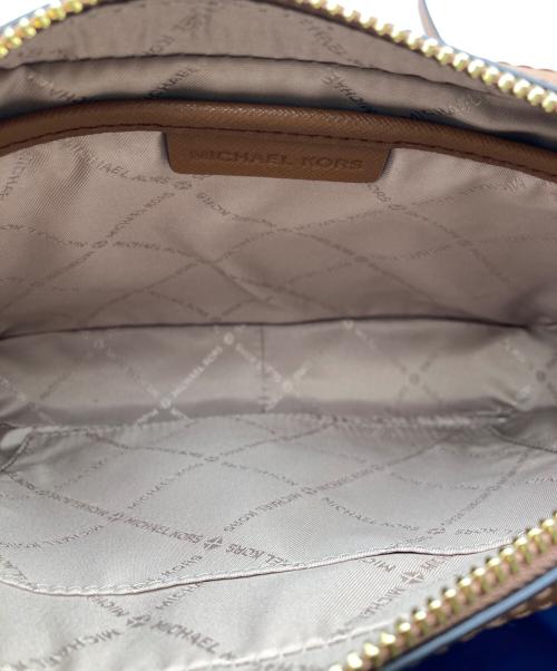 MICHAEL KORS（マイケルコース）MICHAEL KORS (マイケルコース) ジェット セット ショルダーバッグ ブラウンの古着・服飾アイテム