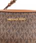 中古・古着 MICHAEL KORS (マイケルコース) ジェット セット ショルダーバッグ ブラウン：7000円