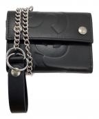 SUPREMEシュプリーム）の古着「Leather Chain Wallet」｜ブラック