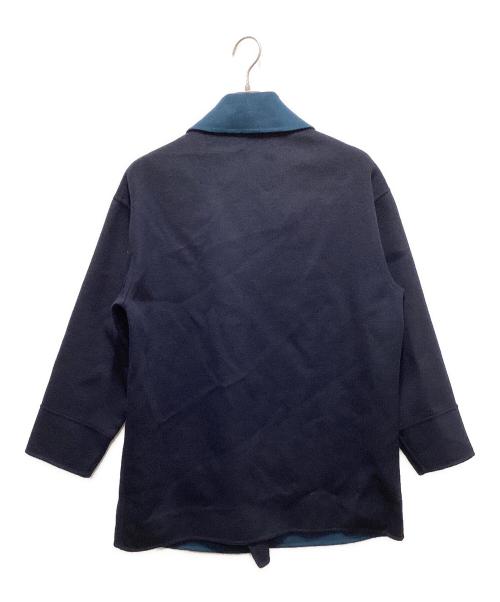 PAUL SMITH（ポールスミス）Paul Smith (ポールスミス) ウールリバー コート グリーン サイズ:38の古着・服飾アイテム