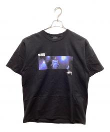 stussy×PORTISHEA（ステューシー）の古着「コラボプリントTシャツ」｜ブラック