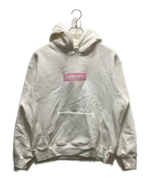SUPREME（シュプリーム）SUPREME (シュプリーム) BOX LOGO HOODED SWEATSHIRT ホワイト サイズ:Mの古着・服飾アイテム