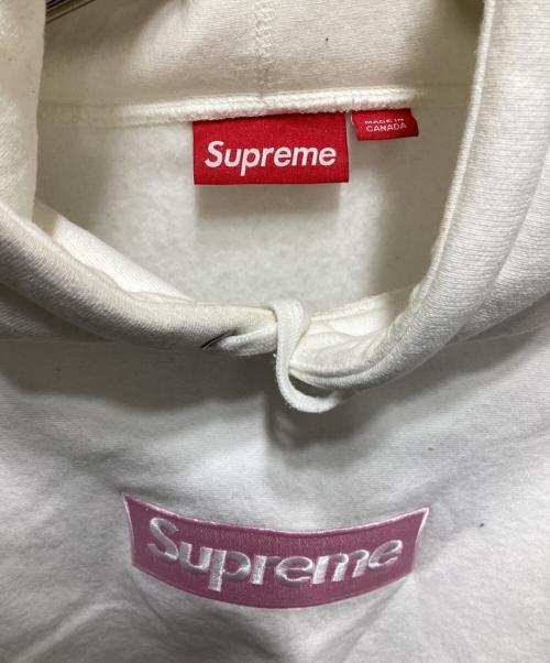 SUPREME（シュプリーム）SUPREME (シュプリーム) BOX LOGO HOODED SWEATSHIRT ホワイト サイズ:Mの古着・服飾アイテム