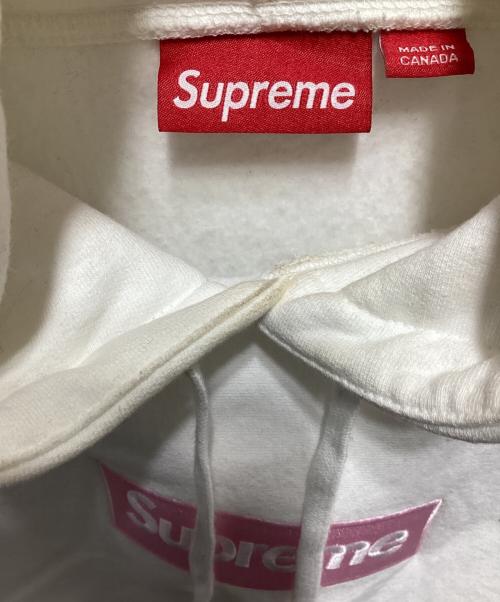 SUPREME（シュプリーム）SUPREME (シュプリーム) BOX LOGO HOODED SWEATSHIRT ホワイト サイズ:Mの古着・服飾アイテム
