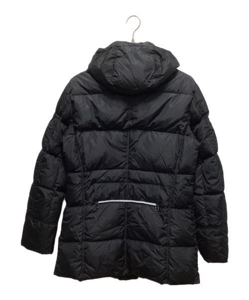 PEUTEREY（ピューテリー）PEUTEREY (ピューテリー) ラビットファーダウンジャケット ブラック サイズ:Sの古着・服飾アイテム