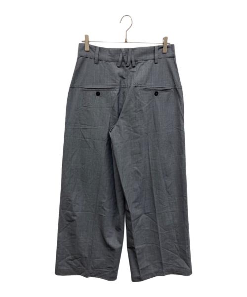 EMESTUDIOS（エメ スタジオズ）EMESTUDIOS (エメ スタジオズ) タックパンツ グレー サイズ:36の古着・服飾アイテム