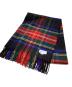 JOHNSTONS OF ELGIN (ジョンストンズ オブ エルガン) カシミヤチェック大判ストール レッド：13000円