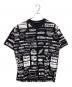 LOUIS VUITTON（ルイ ヴィトン）の古着「オールオーバーロゴ プリントTシャツ」｜ブラック