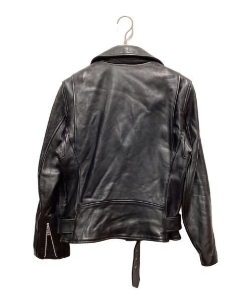 beautiful people（ビューティフルピープル）beautiful people (ビューティフルピープル) vintage leather THE /a riders jacket ブラック サイズ:190の古着・服飾アイテム