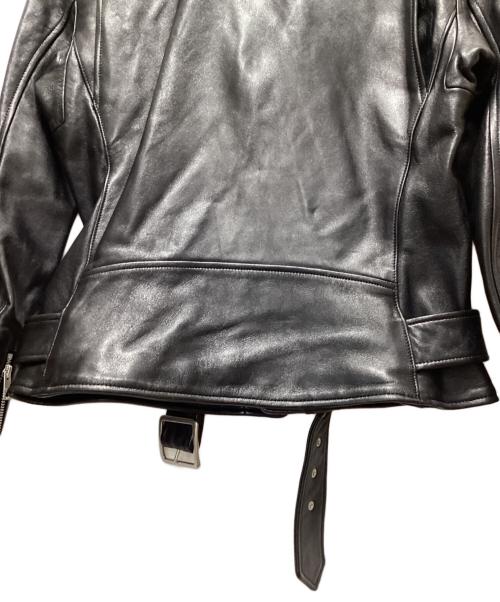 beautiful people（ビューティフルピープル）beautiful people (ビューティフルピープル) vintage leather THE /a riders jacket ブラック サイズ:190の古着・服飾アイテム