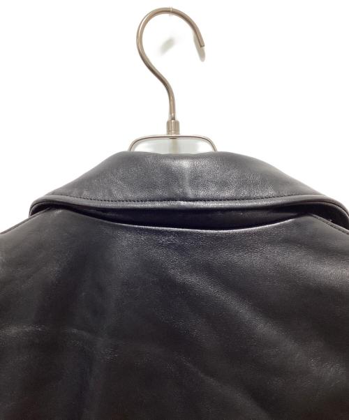 beautiful people（ビューティフルピープル）beautiful people (ビューティフルピープル) vintage leather THE /a riders jacket ブラック サイズ:190の古着・服飾アイテム