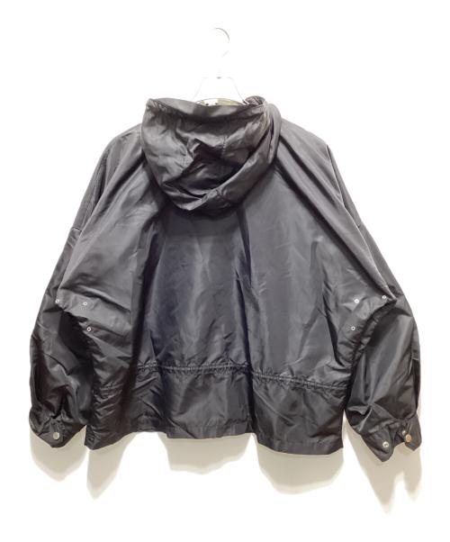 kolor/BEACON（カラービーコン）kolor/BEACON (カラービーコン) ナイロンレイヤードブルゾン ブラック サイズ:３の古着・服飾アイテム
