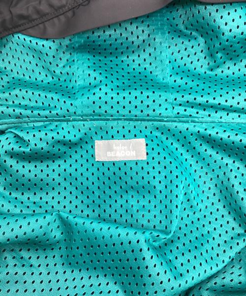 kolor/BEACON（カラービーコン）kolor/BEACON (カラービーコン) ナイロンレイヤードブルゾン ブラック サイズ:３の古着・服飾アイテム