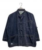 FreshServiceフレッシュサービス）の古着「CORPORATE DENIM KUNG-FU COVERALL」｜インディゴ