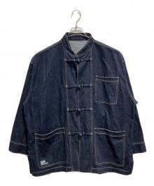 FreshService（フレッシュサービス）の古着「CORPORATE DENIM KUNG-FU COVERALL」｜インディゴ