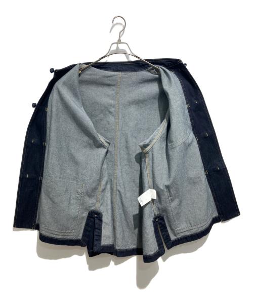FreshService（フレッシュサービス）FreshService (フレッシュサービス) CORPORATE DENIM KUNG-FU COVERALL インディゴ サイズ:Lの古着・服飾アイテム