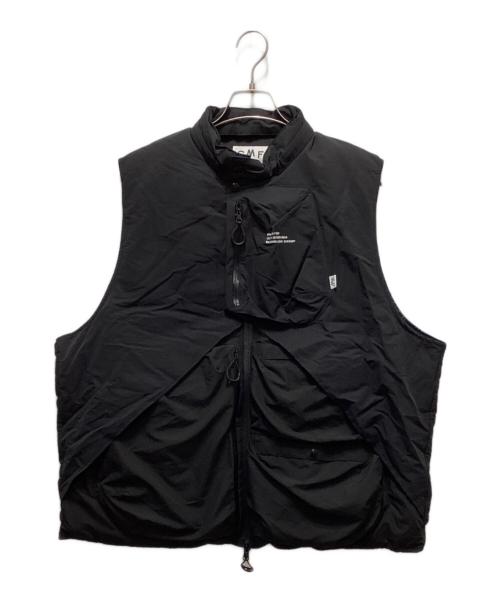 CMF OUTDOOR GARMENT（コンフィーアウトドアガーメント）CMF OUTDOOR GARMENT (コンフィーアウトドアガーメント) OVERLAY DOWN VEST ブラック サイズ:Mの古着・服飾アイテム