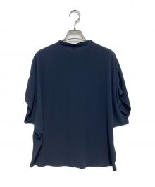 theory luxe（セオリーリュクス）の古着「AMIA N BLOUSE」｜ネイビー