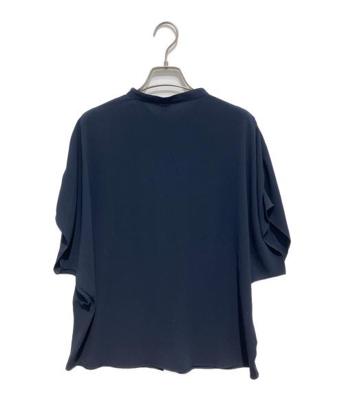 theory luxe（セオリーリュクス）theory luxe (セオリーリュクス) AMIA N BLOUSE ネイビー サイズ:38 未使用品の古着・服飾アイテム