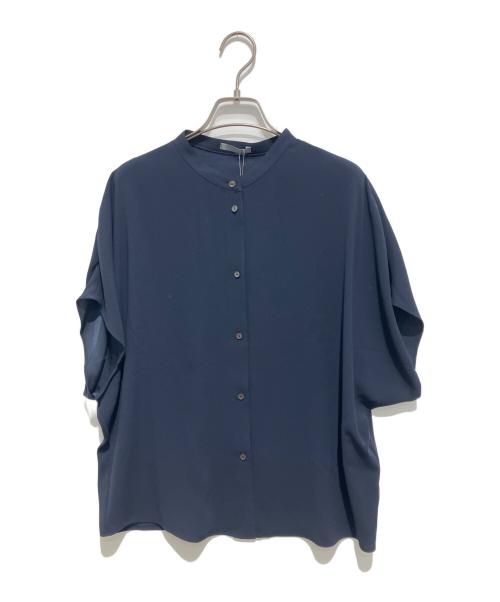 theory luxe（セオリーリュクス）theory luxe (セオリーリュクス) AMIA N BLOUSE ネイビー サイズ:38 未使用品の古着・服飾アイテム