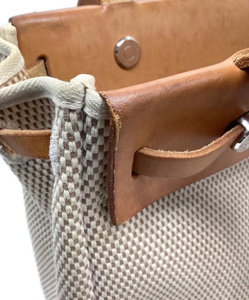 HERMES（エルメス）HERMES (エルメス) トワルGM トートバッグ ベージュの古着・服飾アイテム