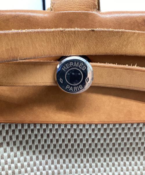 HERMES（エルメス）HERMES (エルメス) トワルGM トートバッグ ベージュの古着・服飾アイテム