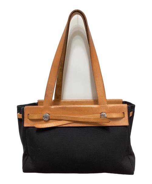HERMES（エルメス）HERMES (エルメス) トワルGM トートバッグ ベージュの古着・服飾アイテム
