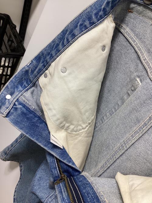 SUPREME（シュプリーム）Supreme (シュプリーム) Script Baggy Denim Short Ｗashed Indigo サイズ:32の古着・服飾アイテム