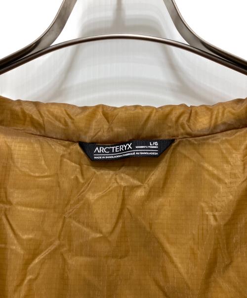 ARC'TERYX（アークテリクス）ARC'TERYX (アークテリクス) Nuclei FL Jacket ゴールド サイズ:Lの古着・服飾アイテム