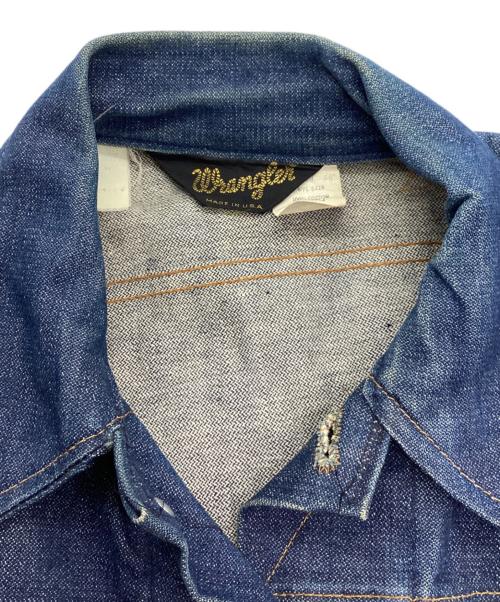 Wrangler（ラングラー）Wrangler (ラングラー) 70s124MJデニムジャケット インディゴ サイズ:40の古着・服飾アイテム