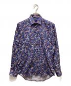 ETROエトロ）の古着「花柄シャツ」｜ブルー