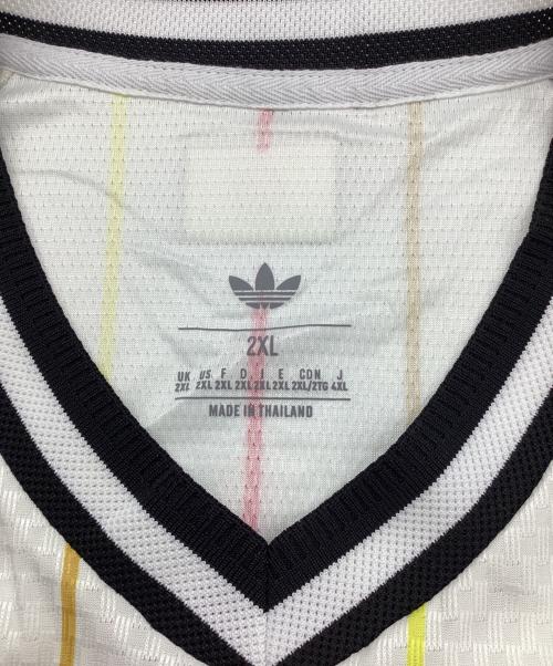 adidas（アディダス）adidas (アディダス) ゲームシャツ ベージュ サイズ:2XL 未使用品の古着・服飾アイテム