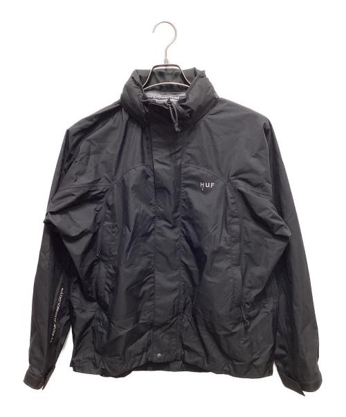 HUF（ハフ）HUF (ハフ) OG LOGO 3LAYER SHELL JACKET ブラック サイズ:Sの古着・服飾アイテム