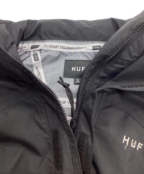 HUF（ハフ）HUF (ハフ) OG LOGO 3LAYER SHELL JACKET ブラック サイズ:Sの古着・服飾アイテム