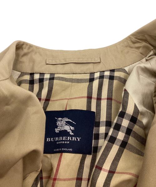 BURBERRY（バーバリー）BURBERRY (バーバリー) 裏ノバチェックステンカラーコート ベージュ サイズ:不明の古着・服飾アイテム