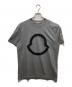 MONCLER（モンクレール）の古着「スタッズロゴTシャツ」｜グレー