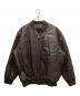 BROOKLYN BOMBER（ブルックリン ボンバー）の古着「レザーブルゾン」｜ブラウン