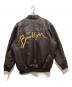 BROOKLYN BOMBER (ブルックリン ボンバー) レザーブルゾン ブラウン サイズ:2XL：10000円
